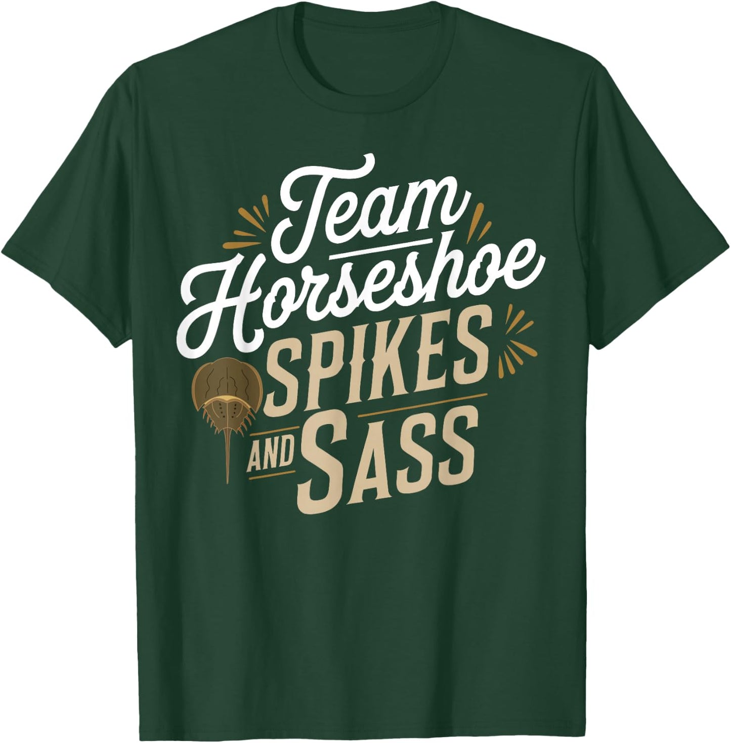 Horseshoe Crab Team Horseshoe Crab T-Shirt - T-Shirt | Forest