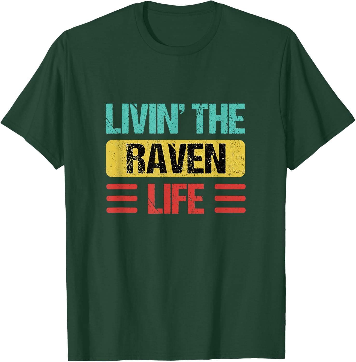 Raven Name T-Shirt - T-Shirt | Forest