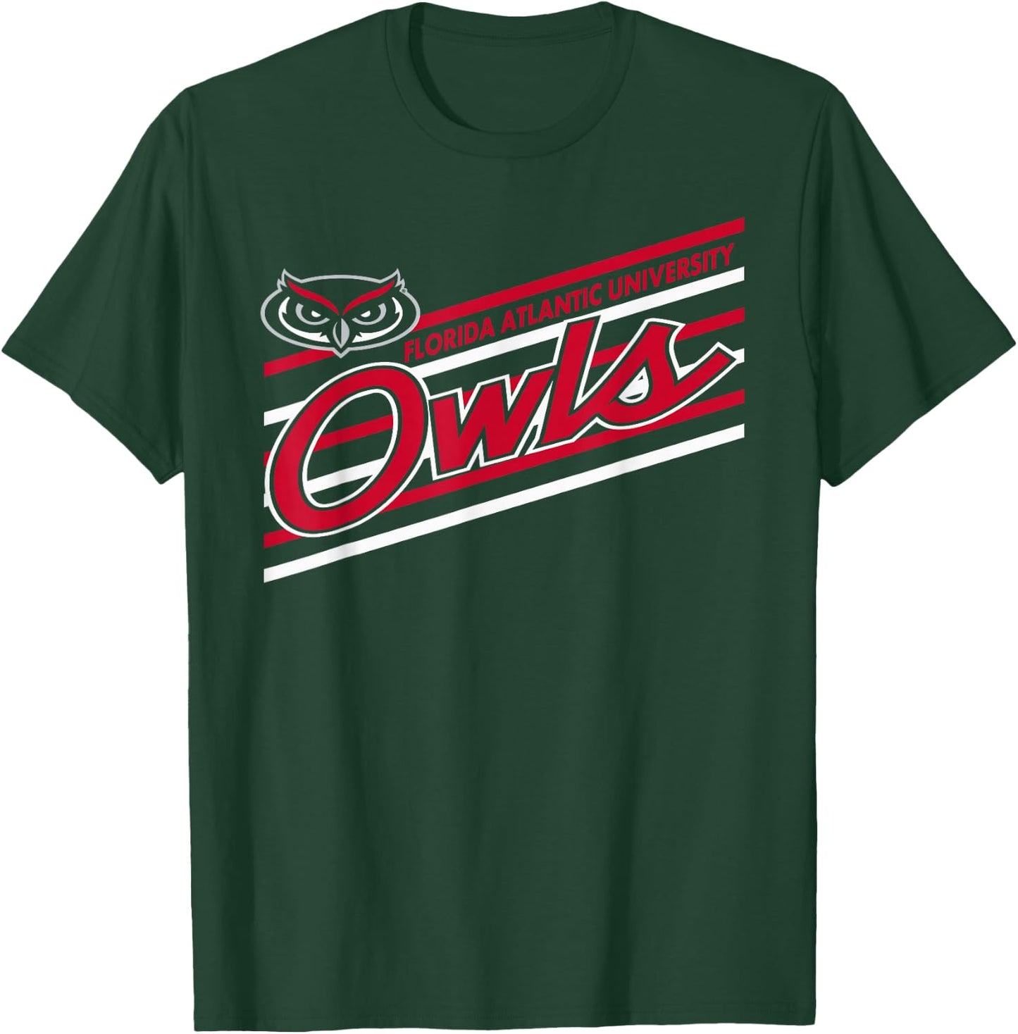 Florida Atlantic Owls Retro Performer Navy T-Shirt - T-Shirt | Forest