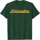 Milwaukee vintage baseball classic T-Shirt - T-Shirt | Forest