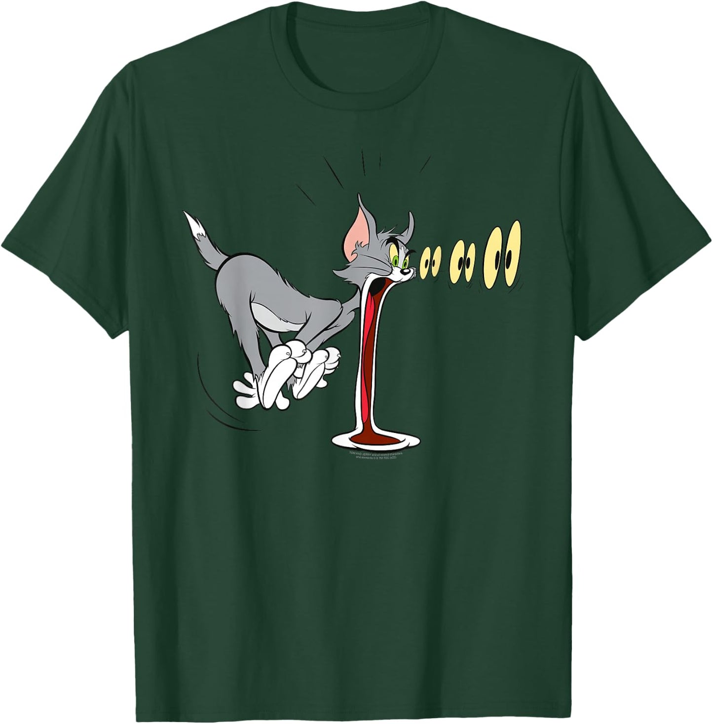 Tom & Jerry Tom Eyes Out T-Shirt - T-Shirt | Forest