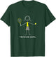 Funny Women's Tennis Girl Tennis Player T-Shirt - T-Shirt | Forest
