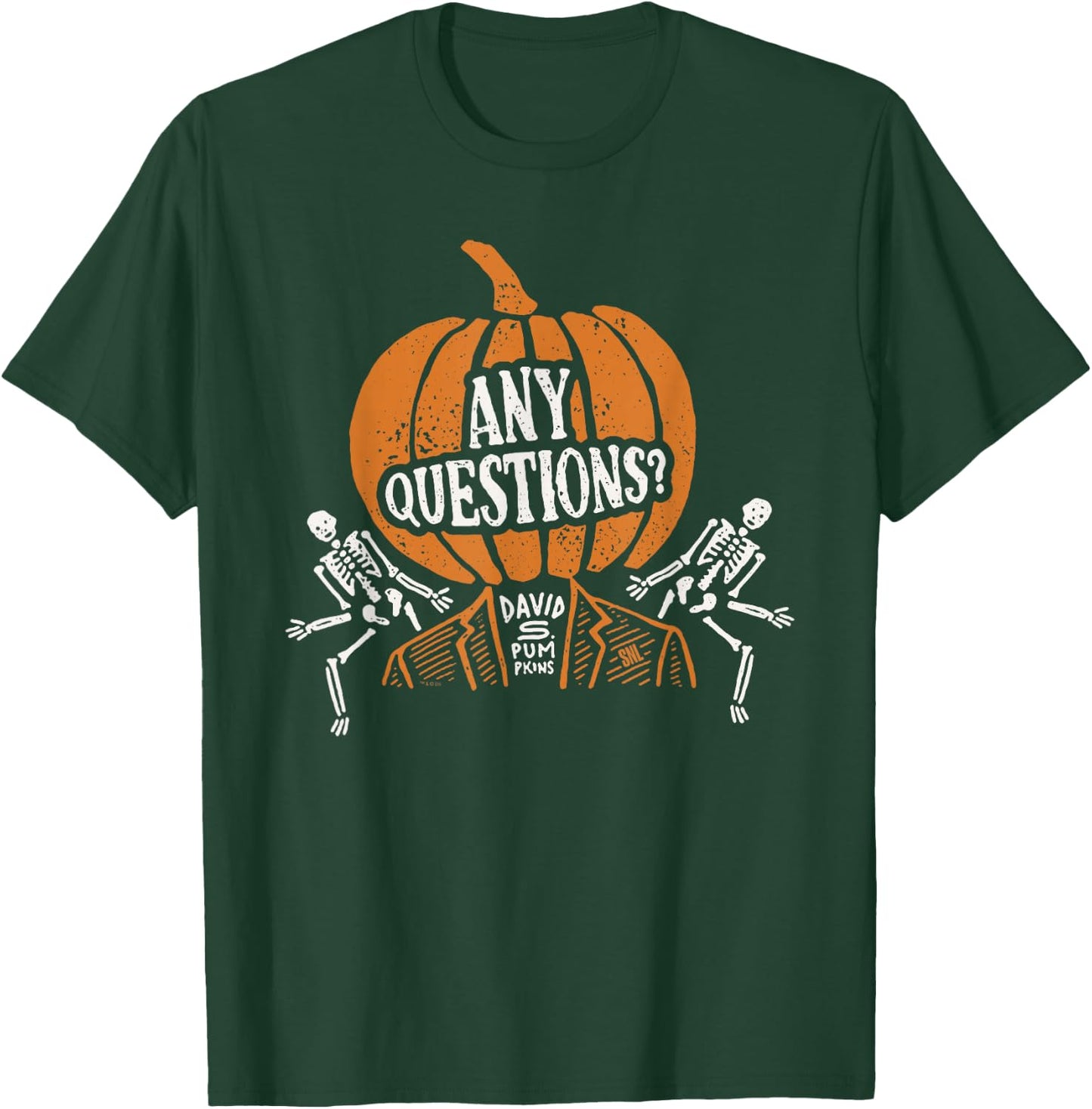 Saturday Night Live David S. Pumpkins Halloween T-Shirt - T-Shirt | Forest