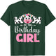 Mom of The Birthday Girl shirt Cow 1st Birthday Girl T-Shirt - T-Shirt | Forest