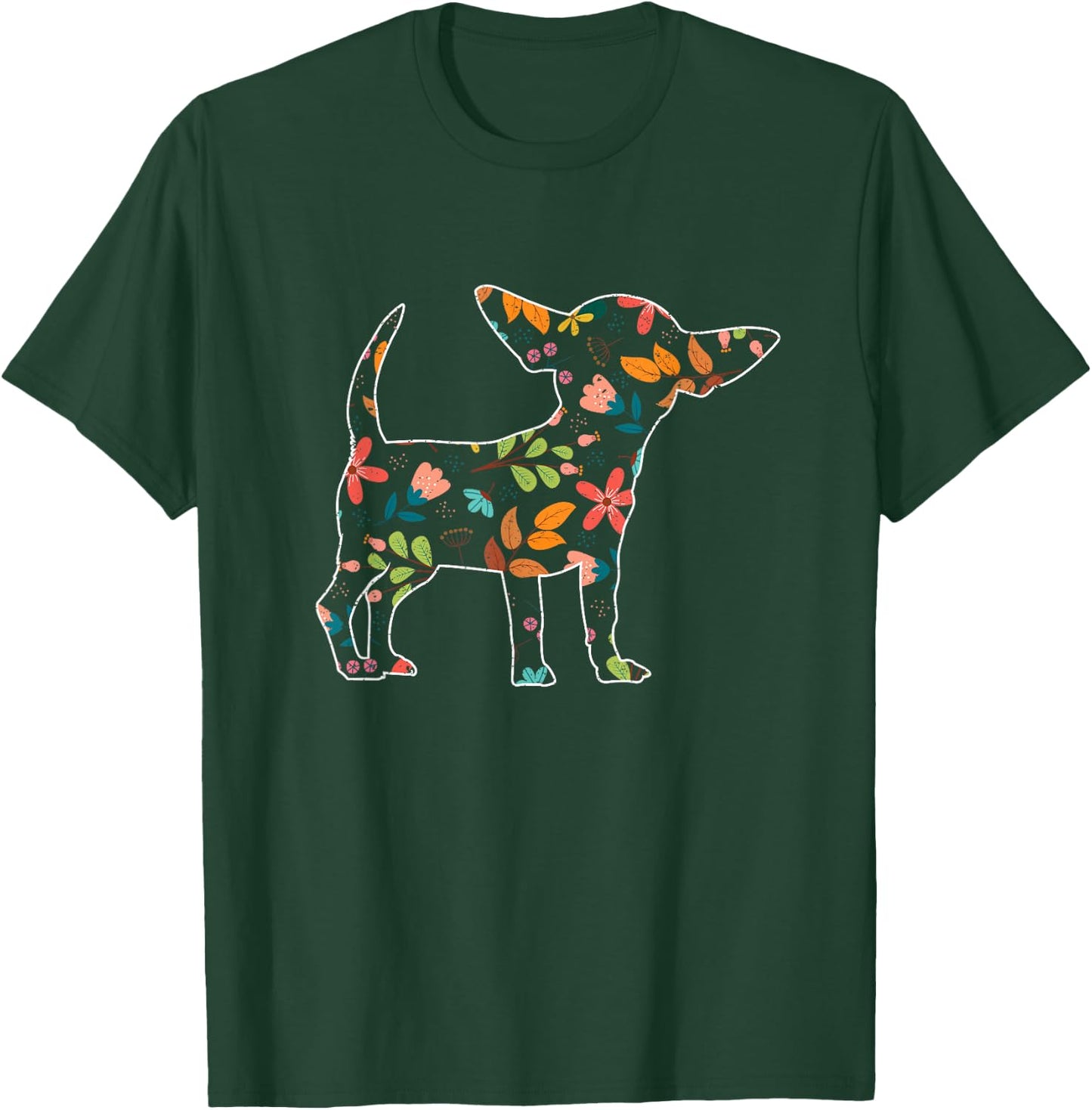 Dog Breed Animal Lover Men Women Gift Cute Pet Chihuahua T-Shirt - T-Shirt | Forest