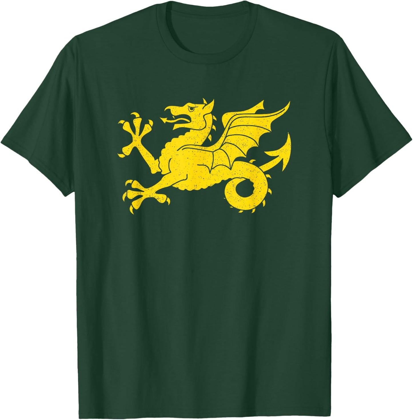 Wessex Dragon Flag T-Shirt - T-Shirt | Forest