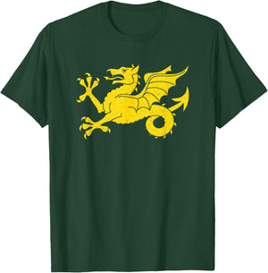 Wessex Dragon Flag T-Shirt - T-Shirt | Forest