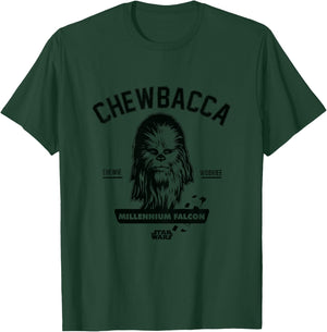 Kids Star Wars Chewbacca Face , Black, 2 T-Shirt - T-Shirt | Forest