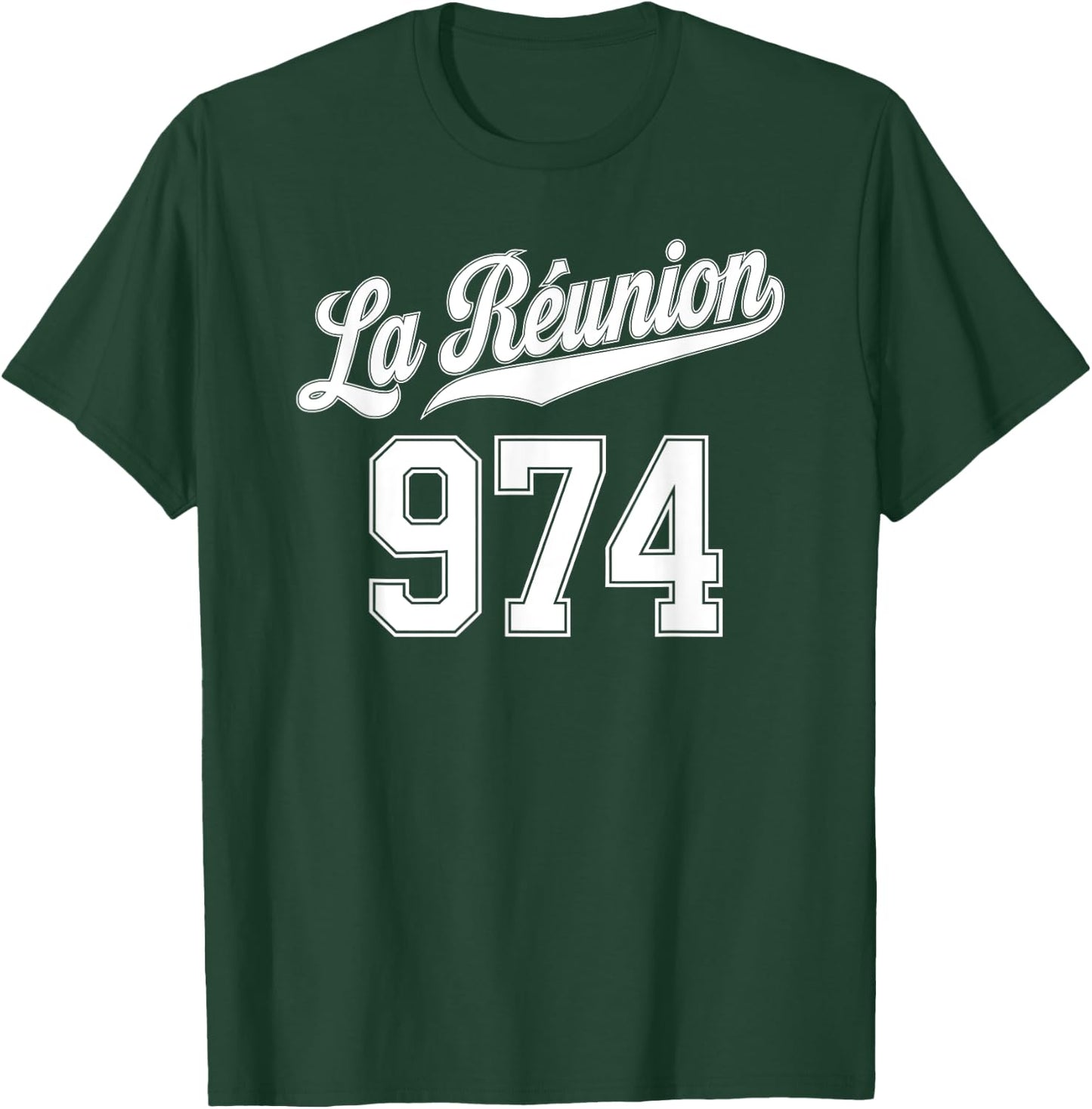 La Réunion 974 T-Shirt - T-Shirt | Forest