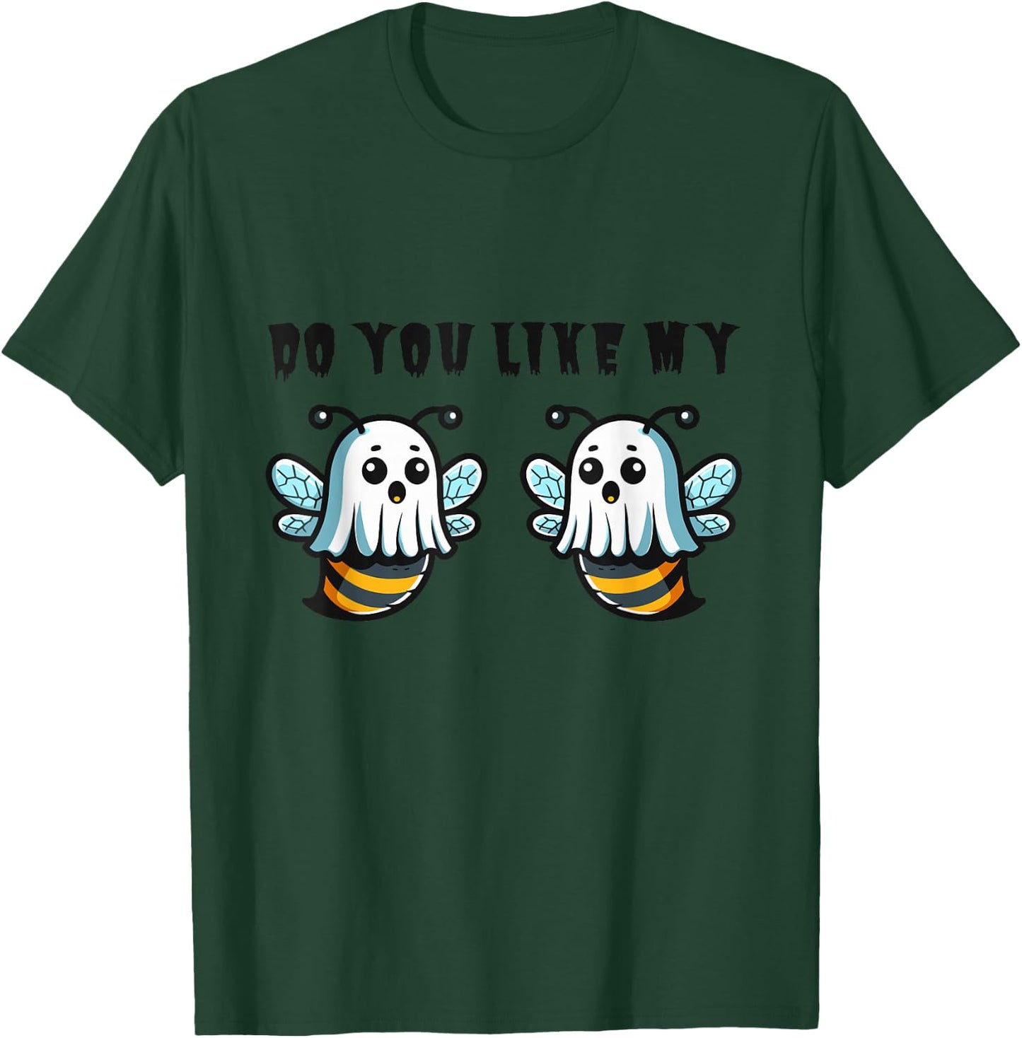 Ghost Bees Saying Boo Funny Halloween Costume Women Gifts T-Shirt - T-Shirt | Forest