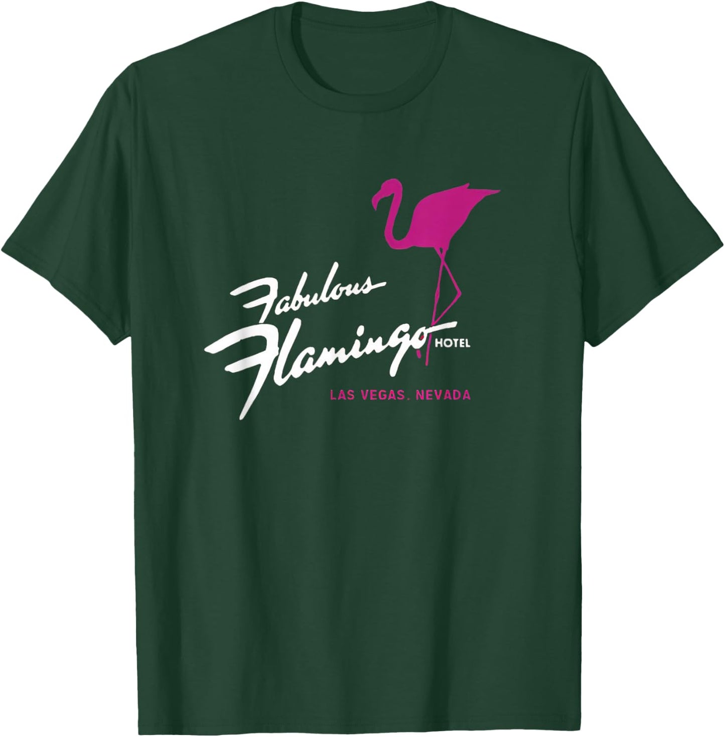 Flamingo Hotel Casino Las Vegas Retro Vintage T-Shirt - T-Shirt | Forest