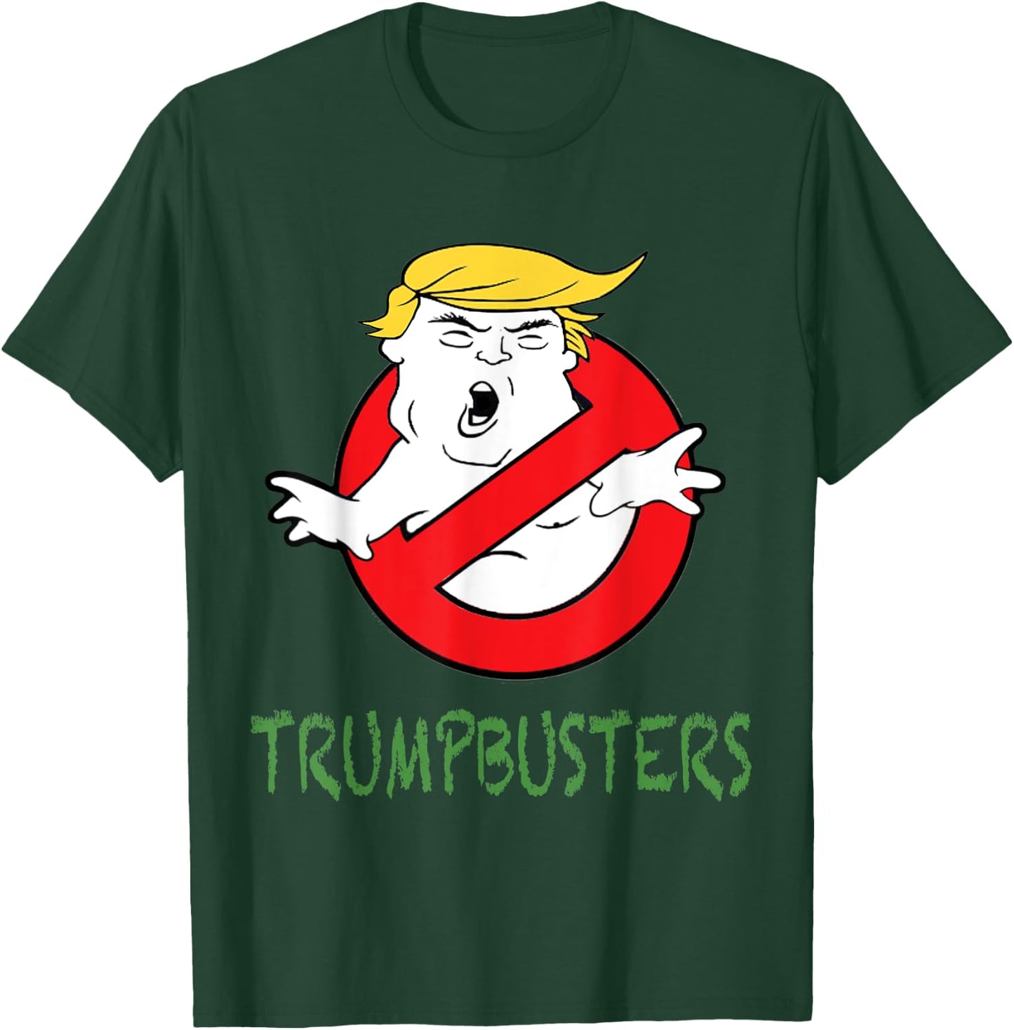 Anti-Trump Halloween Trumpbusters T-Shirt - T-Shirt | Forest