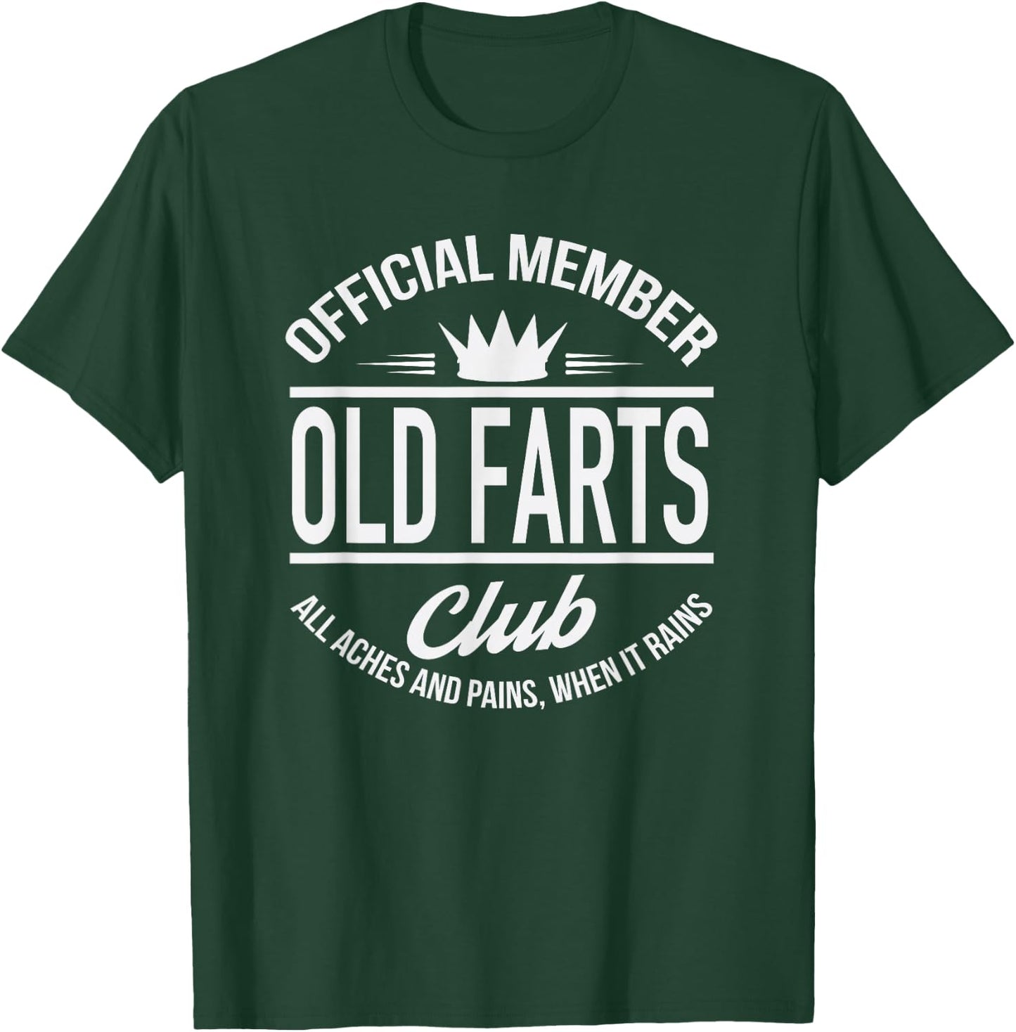 Funny Official Member Old Farts Club T-Shirt - T-Shirt | Forest