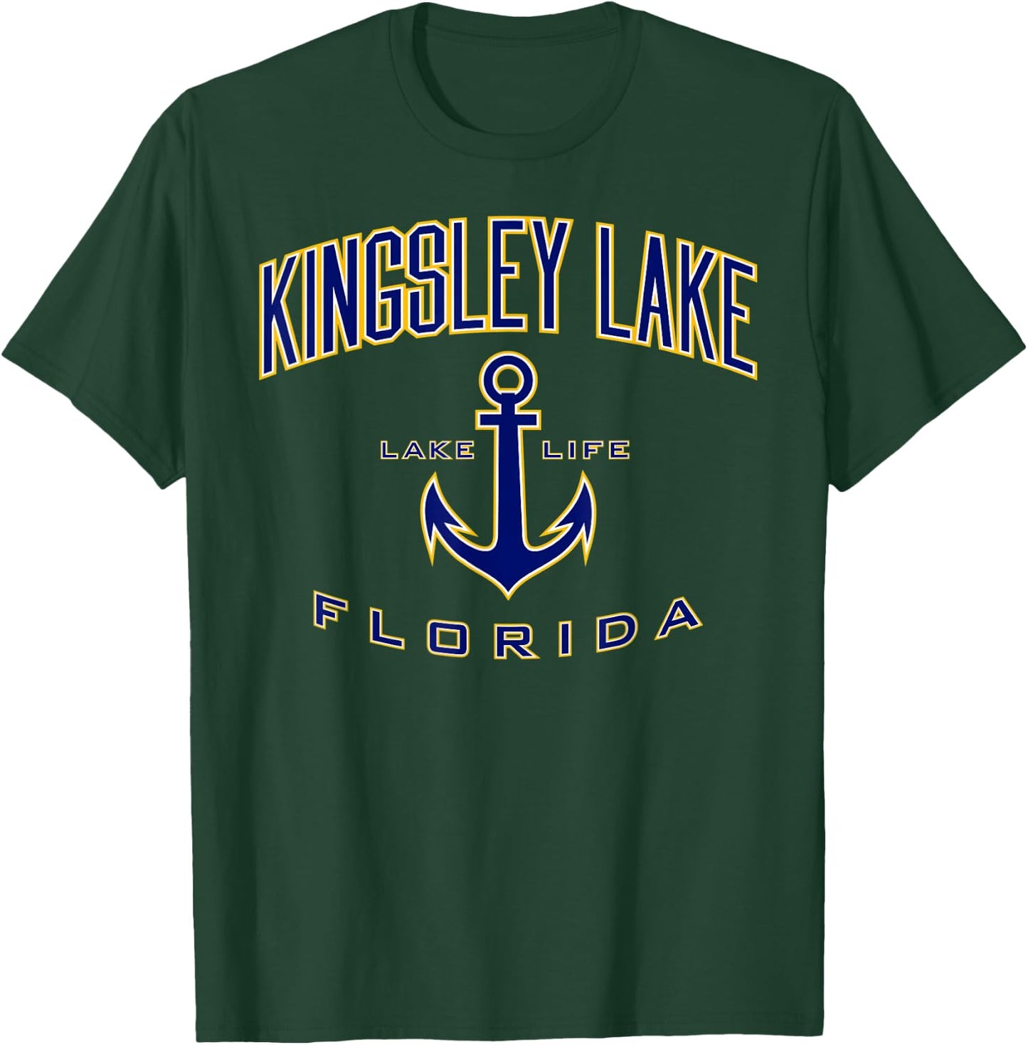 Kingsley Lake FL T-Shirt - T-Shirt | Forest