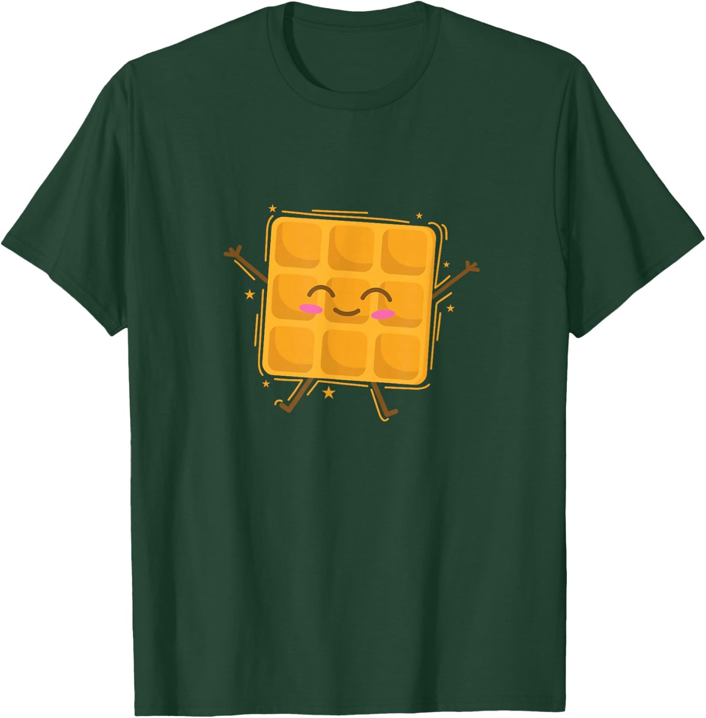 Lustiger Waffel-Teigbäcker T-Shirt - T-Shirt | Forest