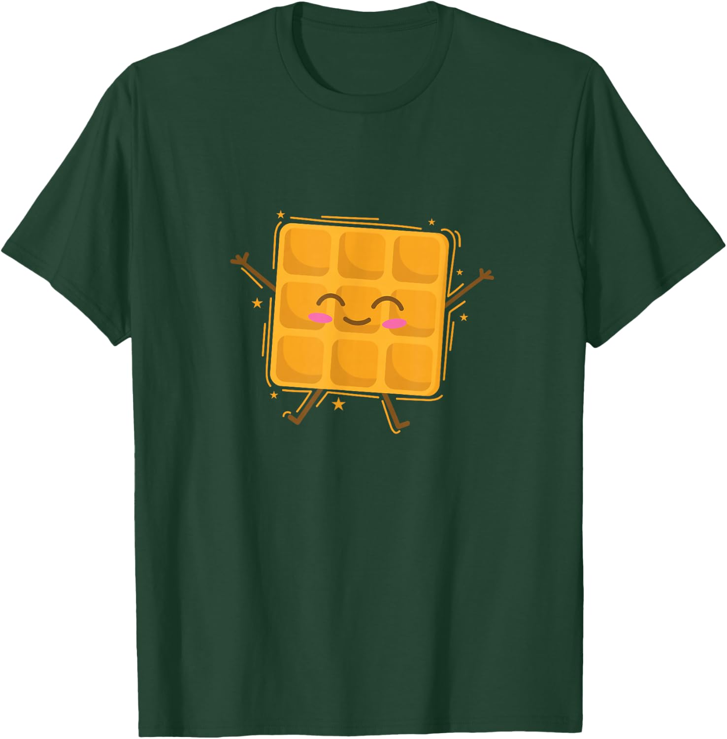 Lustiger Waffel-Teigbäcker T-Shirt - T-Shirt | Forest