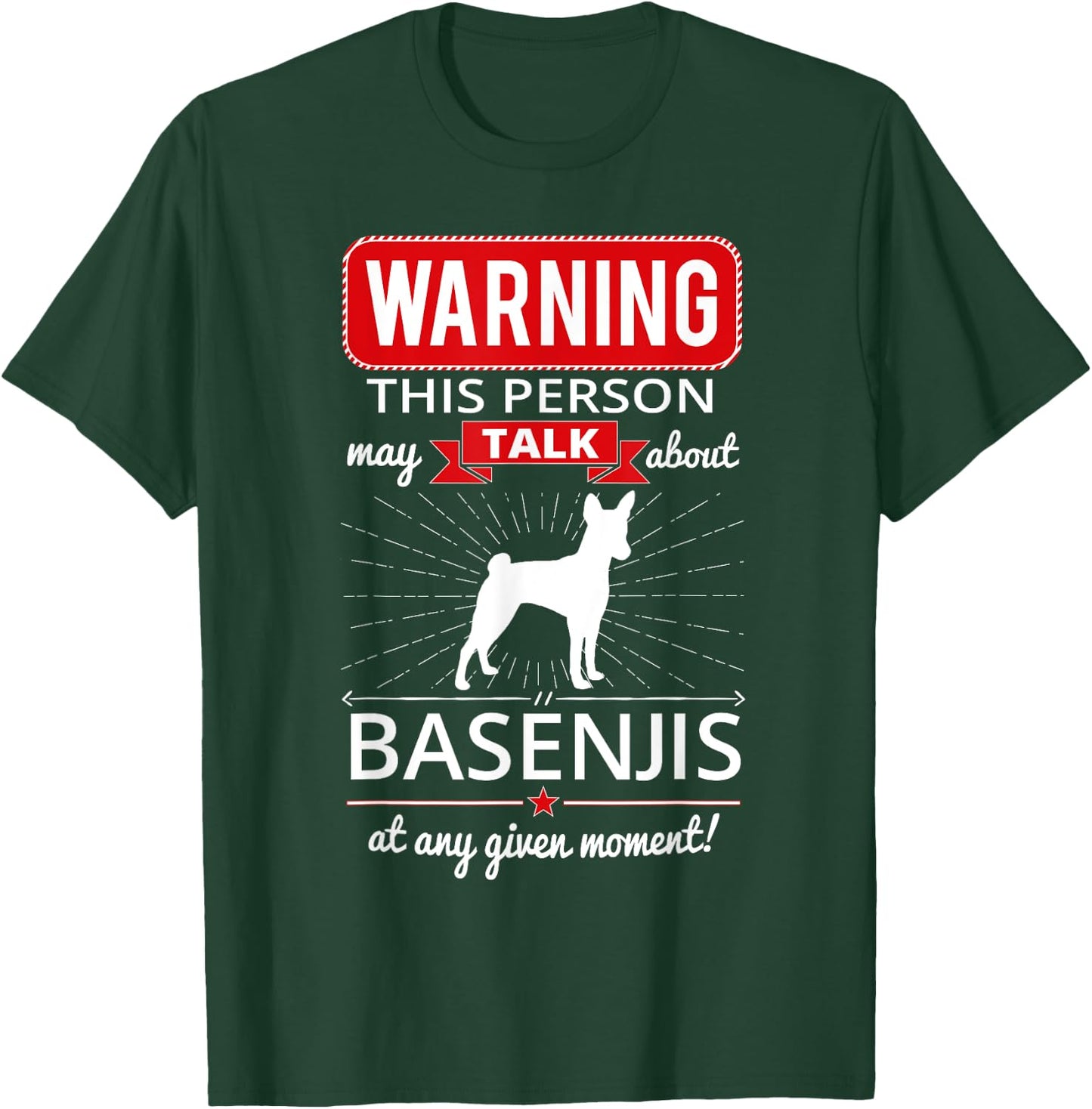 Basenji Dog Breed Women Girls Kids T-Shirt - T-Shirt | Forest