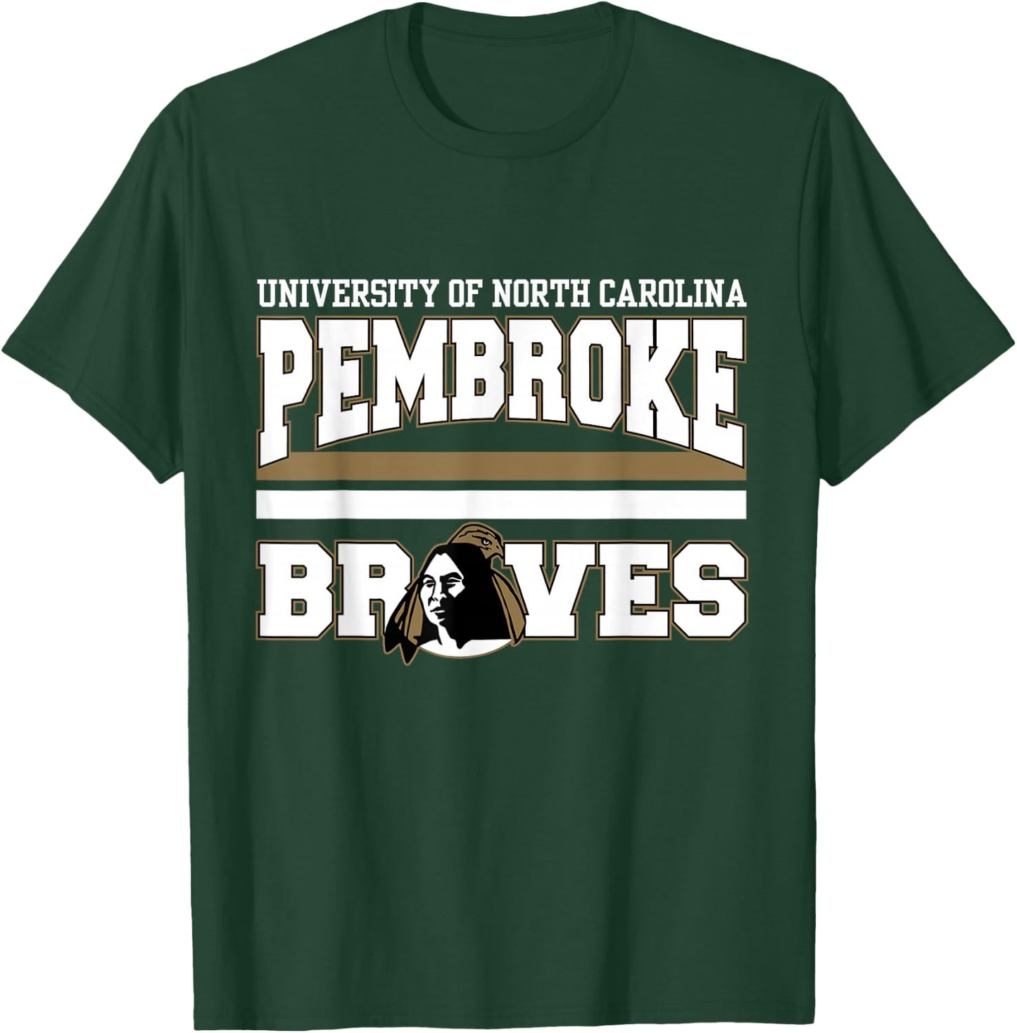 North Carolina at Pembroke | NCAA University | VNPUNCP301 T-Shirt - T-Shirt | Forest
