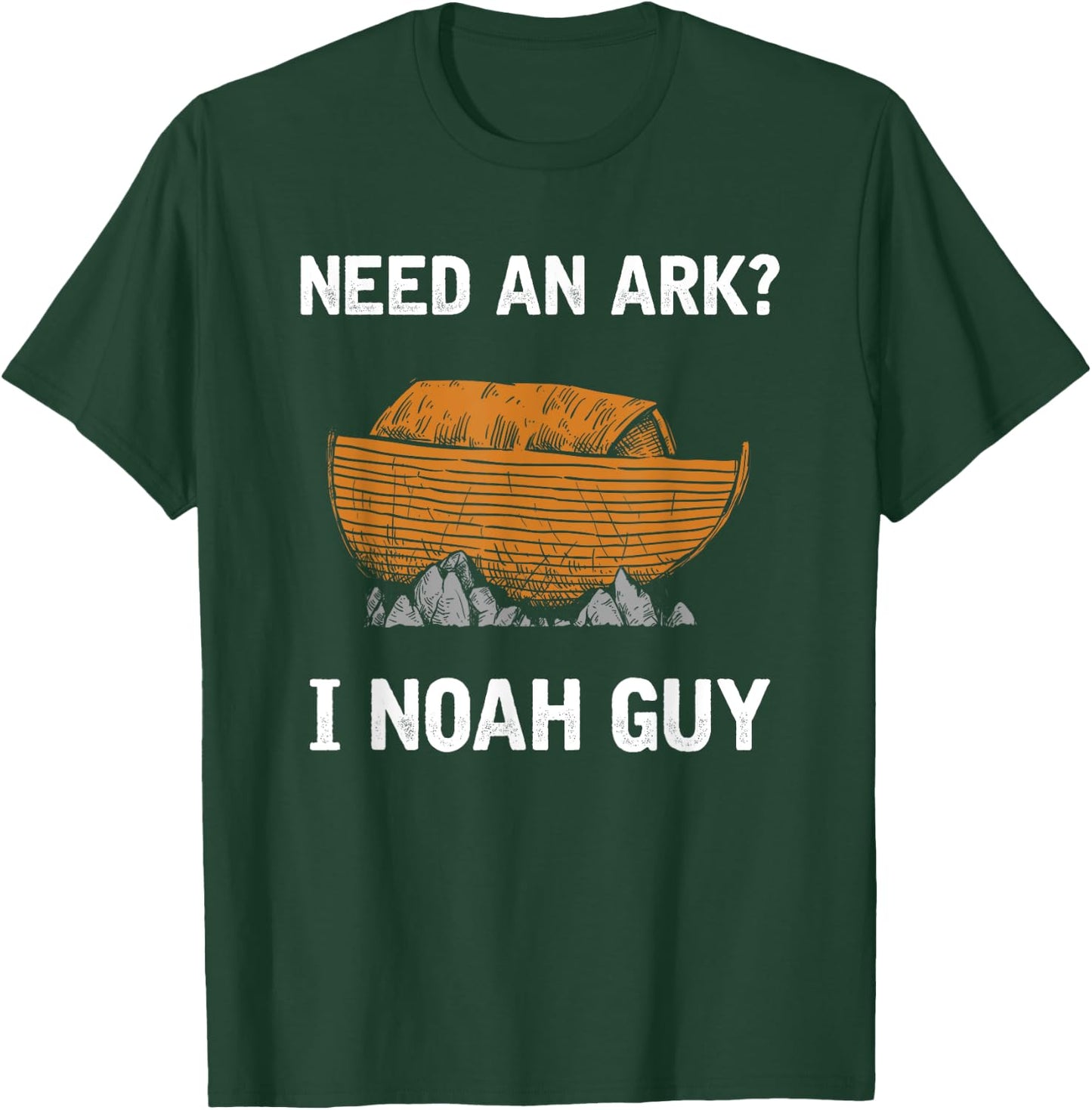 Funny Religious Gift Noahs Ark Prayer T-Shirt - T-Shirt | Forest