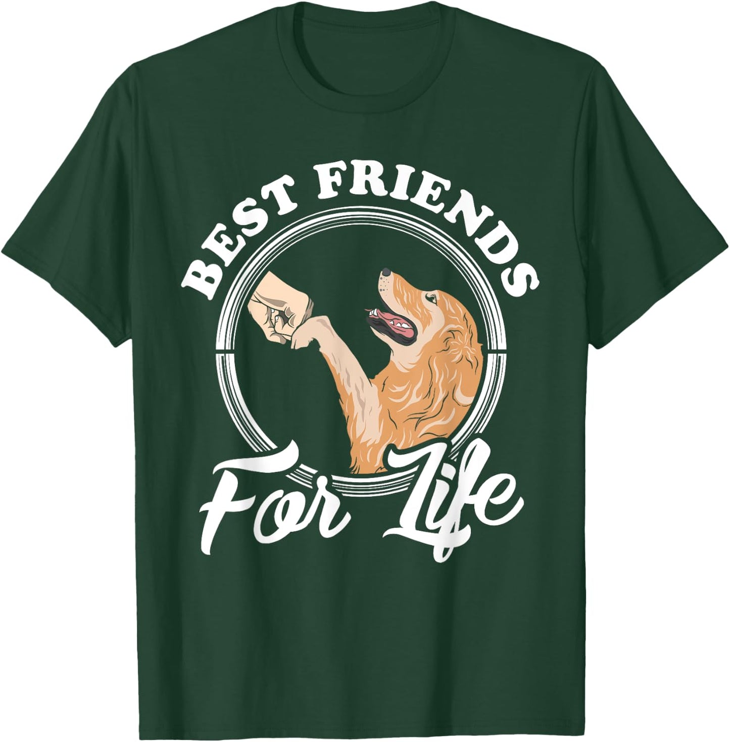 Golden Retriever Lover Gifts Golden Retriever Lover T-Shirt - T-Shirt | Forest