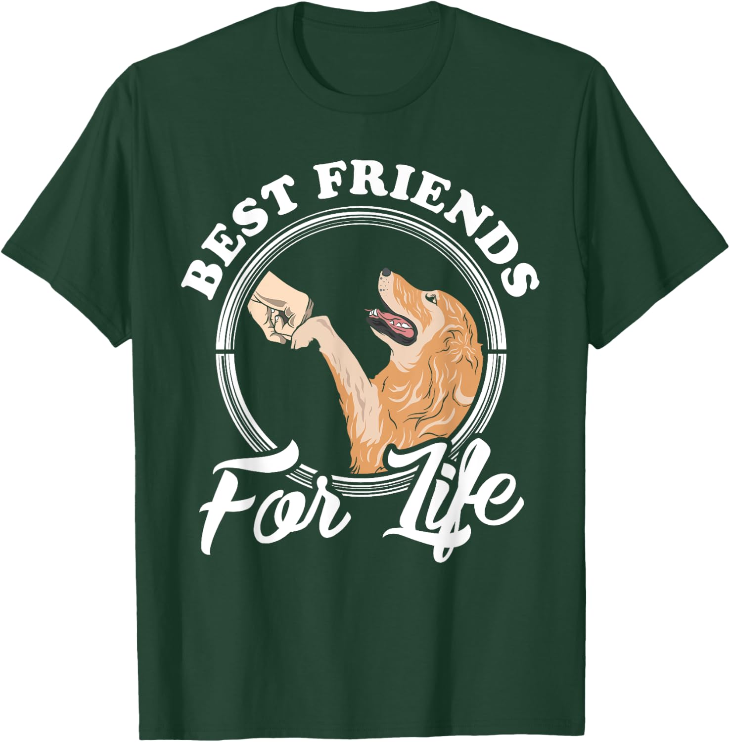Golden Retriever Lover Gifts Golden Retriever Lover T-Shirt - T-Shirt | Forest