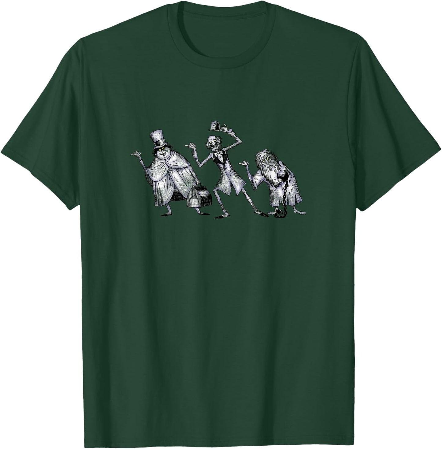 The Haunted Mansion The Hitchhiking Ghosts Asking For A Lift T-Shirt - T-Shirt | Forest