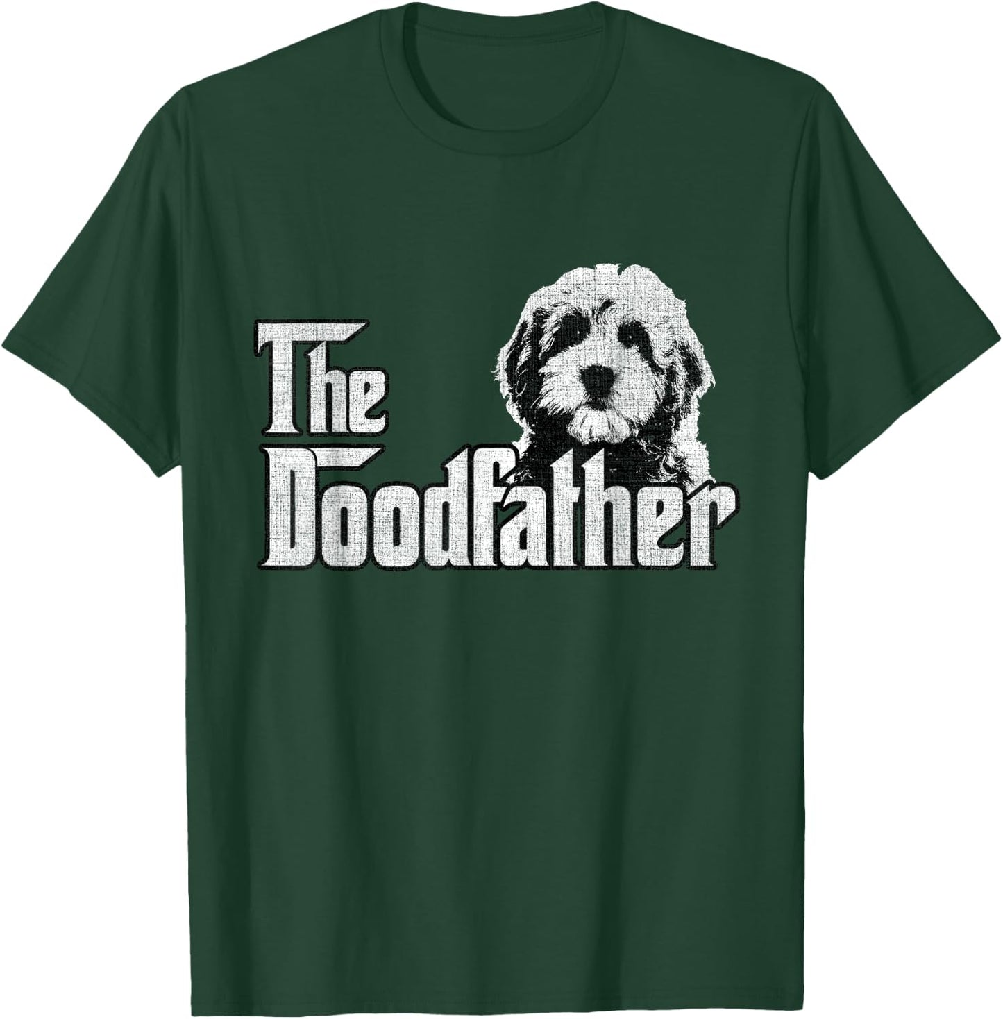 The Doodfather Goldendoodle Dad Fathers Day T-Shirt - T-Shirt | Forest
