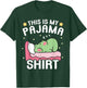 Cute PJ Teen Boys Girls PJs Funny Frog PJs This Is My Pajama T-Shirt - T-Shirt | Forest