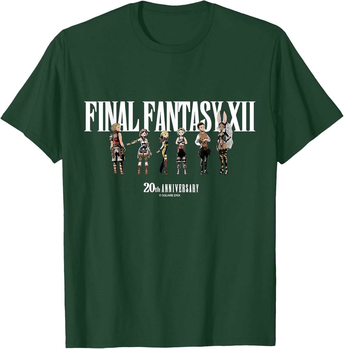 Final Fantasy Annivasary Collection FFXII Special Art T-Shirt - T-Shirt | Forest
