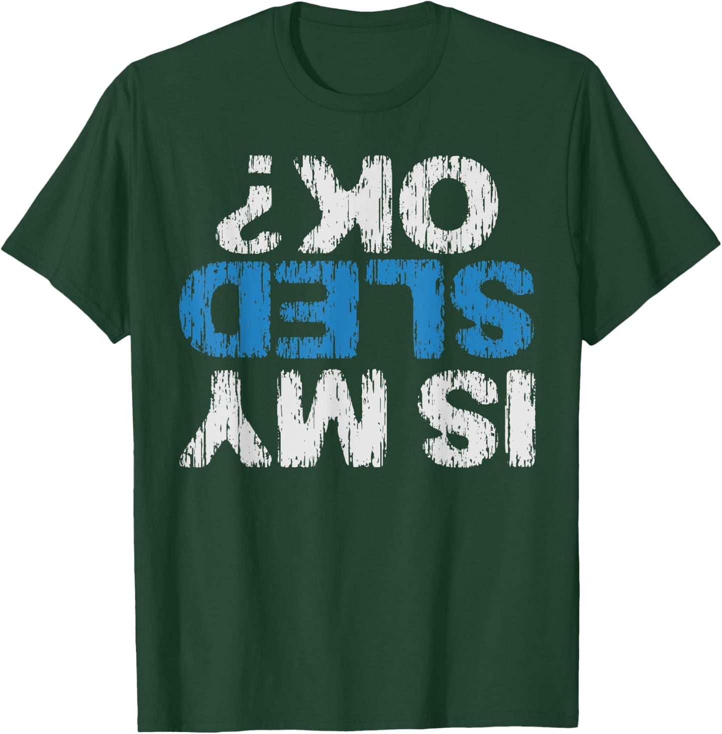 Is my sled ok, Funny Winter-Snow-Sport T-Shirt - T-Shirt | Forest