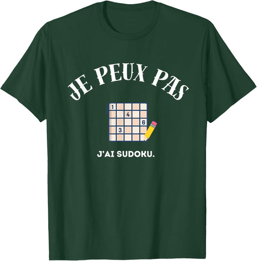 I Can't, I Sudoku , Black, S