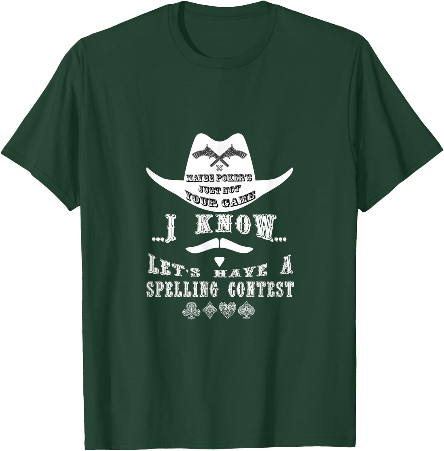 Doc Holliday Poker Shirt T-Shirt - T-Shirt | Forest