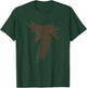 Viking Raven Norse Mythology Crow T-Shirt - T-Shirt | Forest