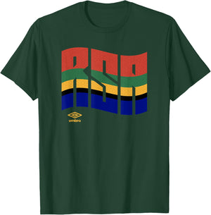Umbro International Soccer Wavy South Africa Logo T-Shirt - T-Shirt | Forest