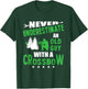 Archery Crossbow Old Guy Medieval Archery T-Shirt - T-Shirt | Forest