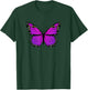 Purple Butterfly Love Monarch Butterflies Purple Butterfly T-Shirt - T-Shirt | Forest