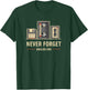 Never Forget Nostalgia Analog VHS Cassette Icons T-Shirt - T-Shirt | Forest