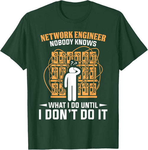 Network Engineer Shirt Funny Network Engineering Gift