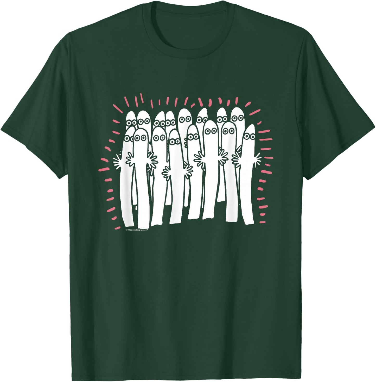 Moomin The Spooky Hattifatteners T-Shirt - T-Shirt | Forest