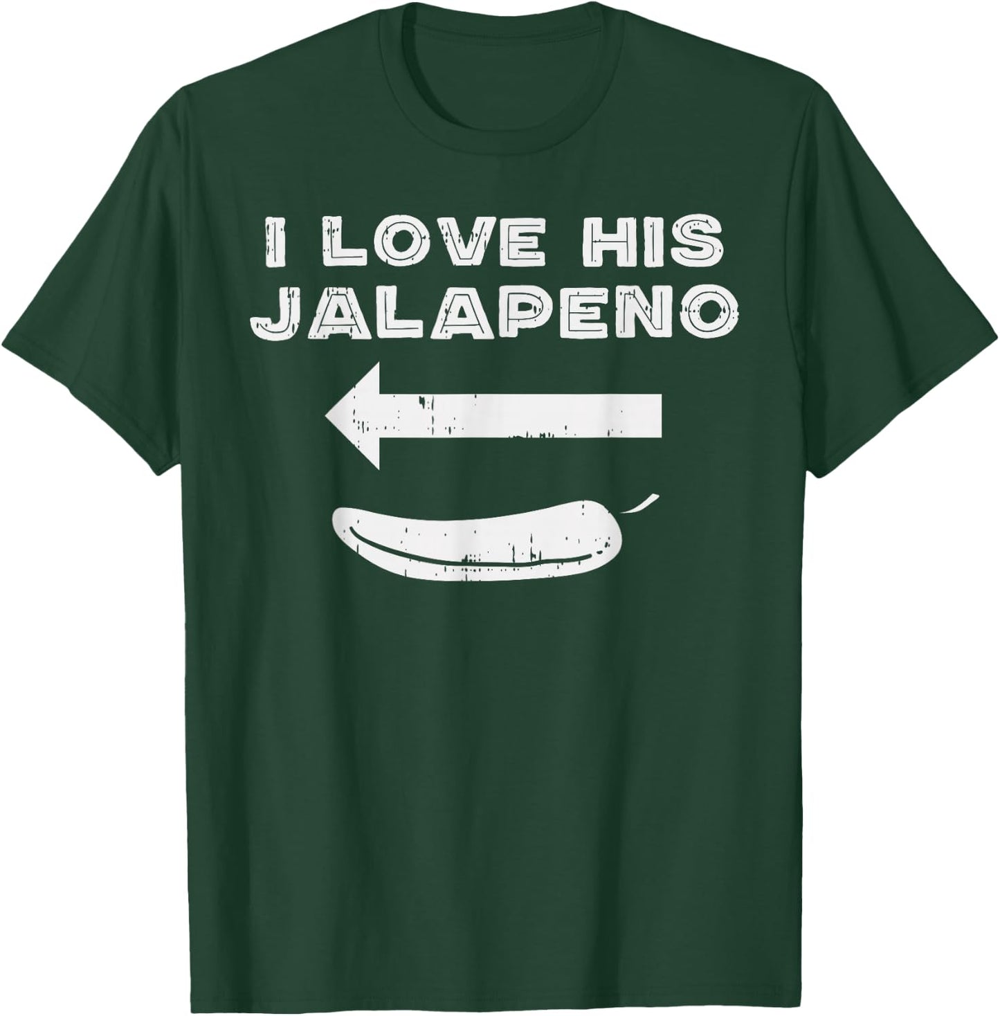 Cinco De Mayo Matching Couple Love His Jalapeno Women Girl T-Shirt - T-Shirt | Forest