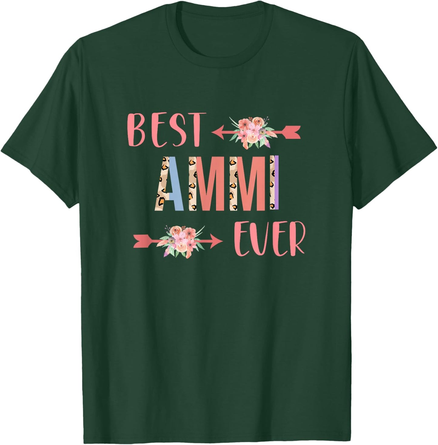 Best Ammi Ever Hindi Or Urdu Mom Mother’s Day T-Shirt - T-Shirt | Forest