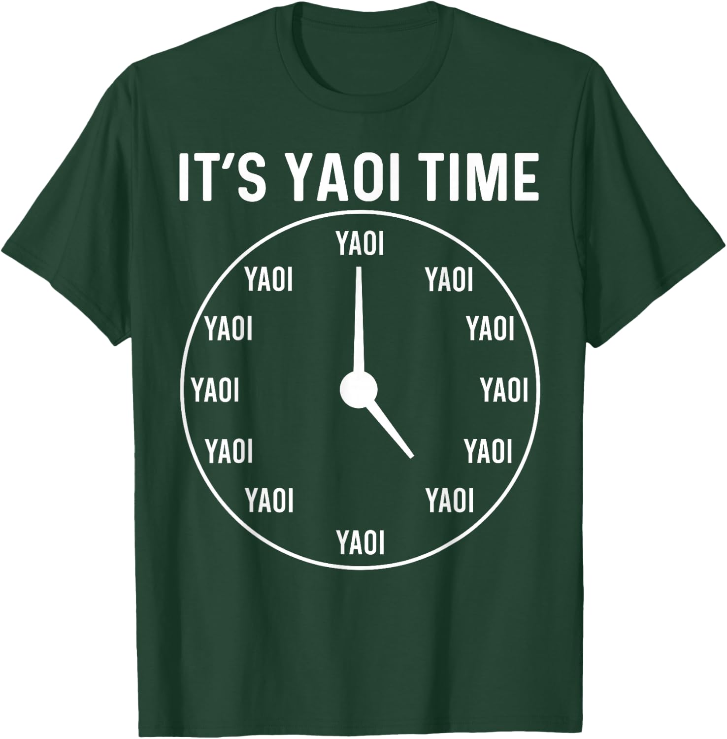 Funny Yaoi Anime Manga BL It's Yaoi Time T-Shirt - T-Shirt | Forest