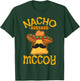 Nacho Average Mccoy Personalized Name Funny Taco T-Shirt - T-Shirt | Forest