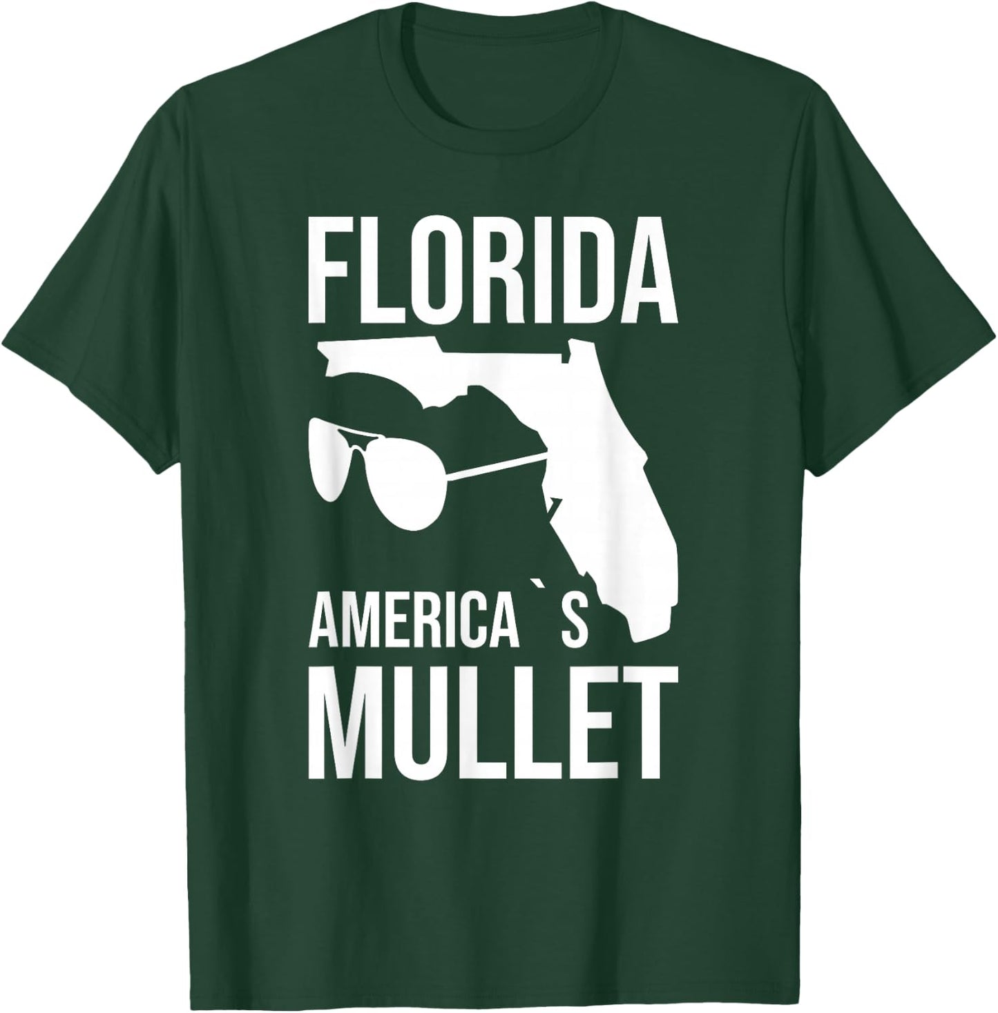 Florida America´s Mullet West Coast T-Shirt - T-Shirt | Forest