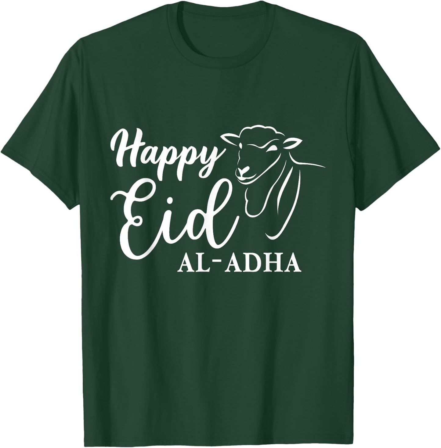 Eid Al-Adha Eid Mubarak Happy Eid Day Muslim eid 2025 kids T-Shirt - T-Shirt | Forest