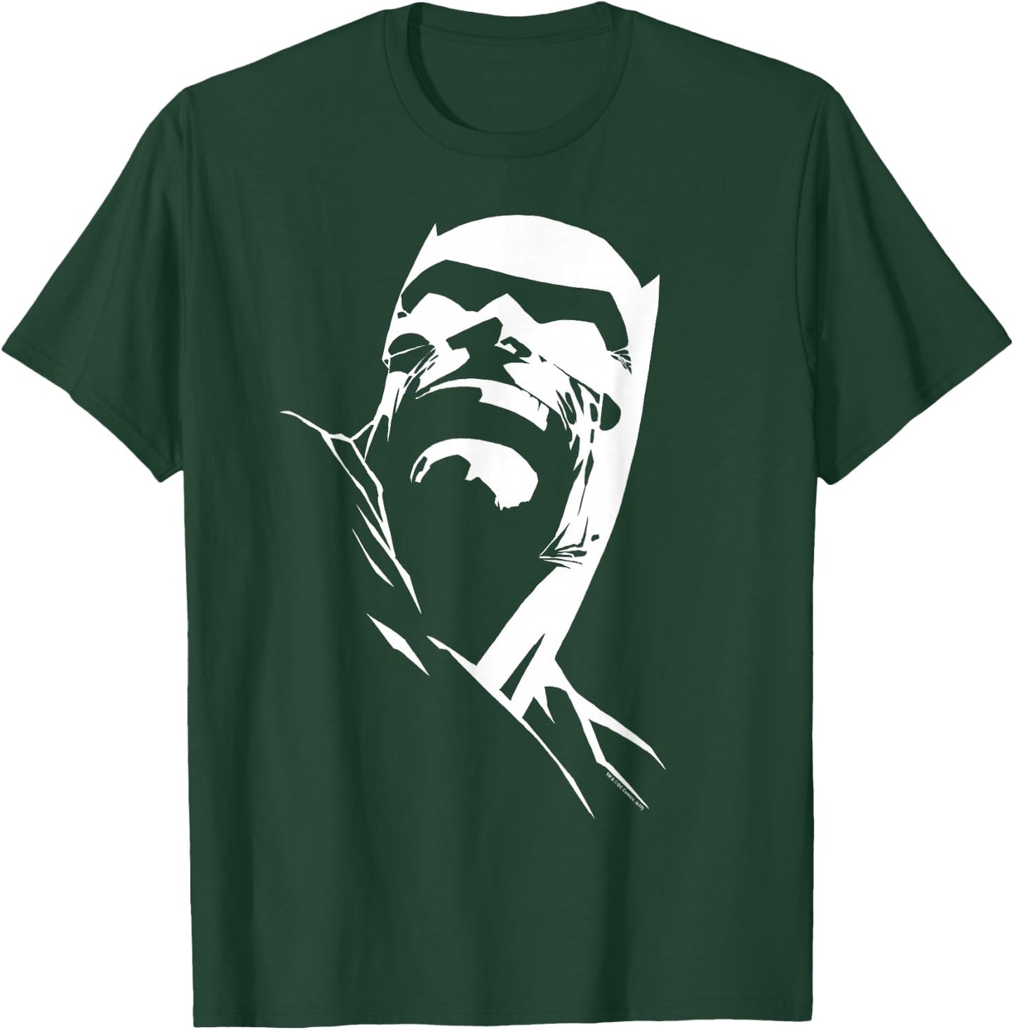 Batman Dark Knight Head T-Shirt - T-Shirt | Forest
