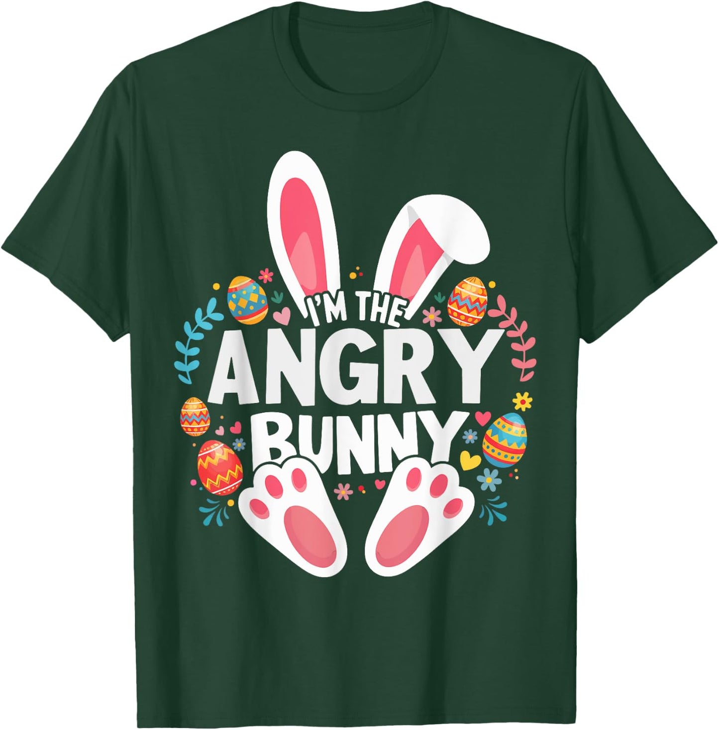 I'm The Angry Bunny Matching Easter Family T-Shirt - T-Shirt | Forest