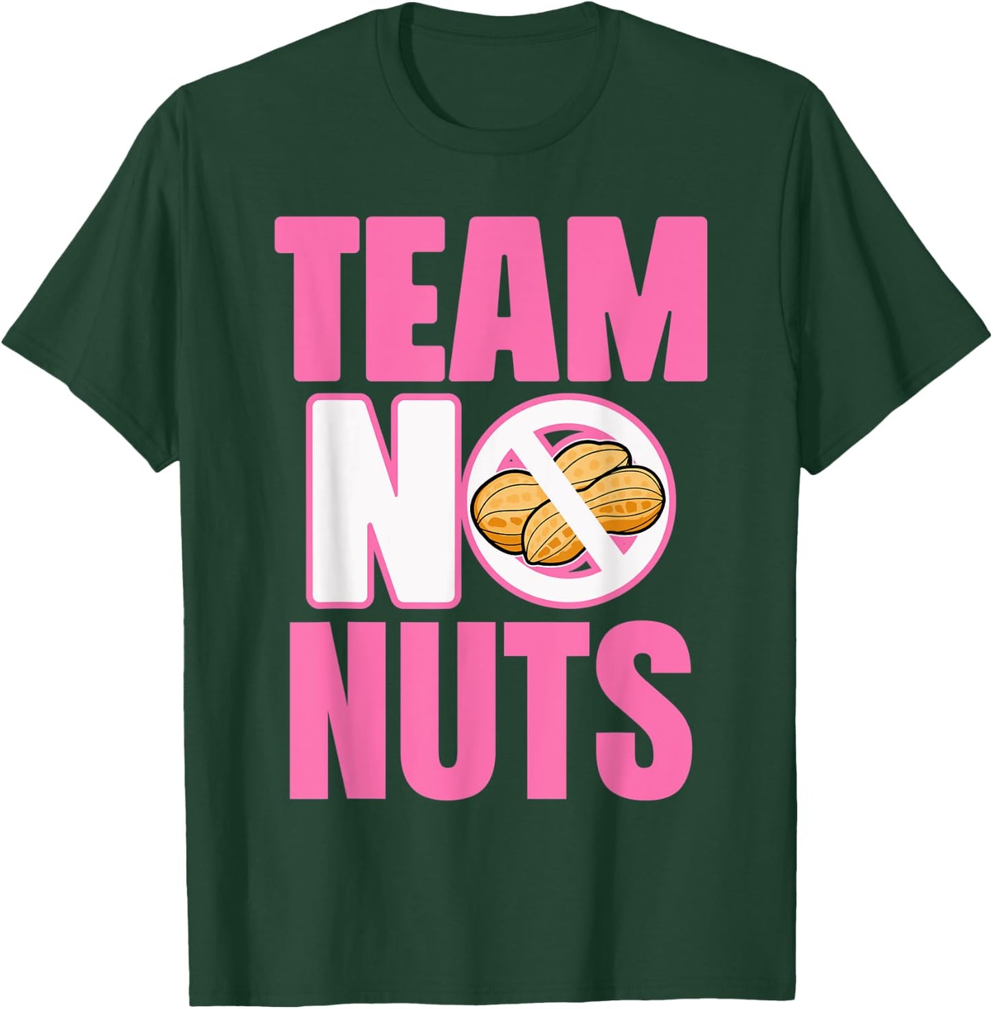 Gender Reveal Team Girl Lustiges „No Nuts“ -Match Party T-Shirt - T-Shirt | Forest