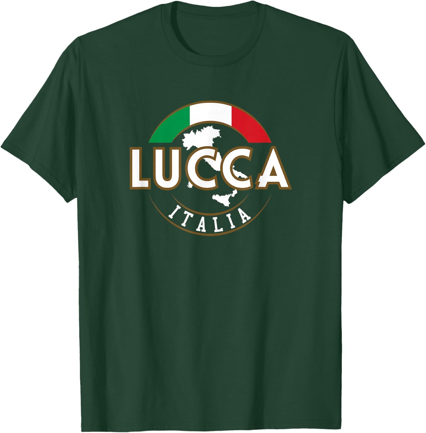 Lucca Italia Italy T-Shirt - T-Shirt | Forest