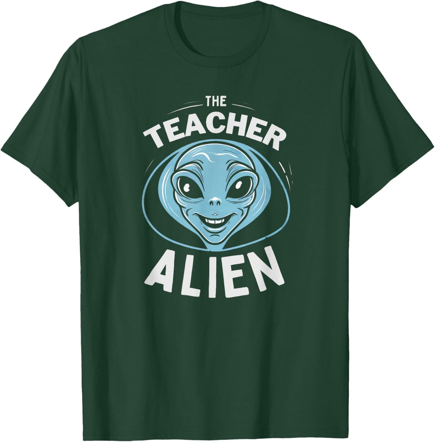 The Teacher Alien Halloween Costume T-Shirt - T-Shirt | Forest